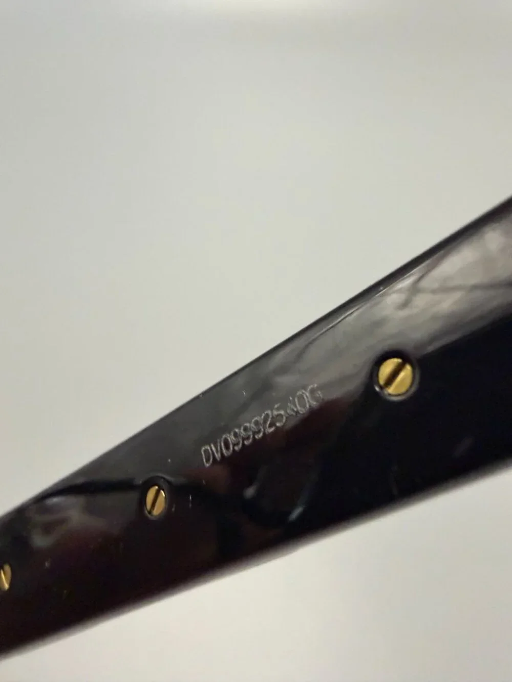 Versace VE3337 GB1 Black Gold Eyeglass Frames 53-15-140 New Demo